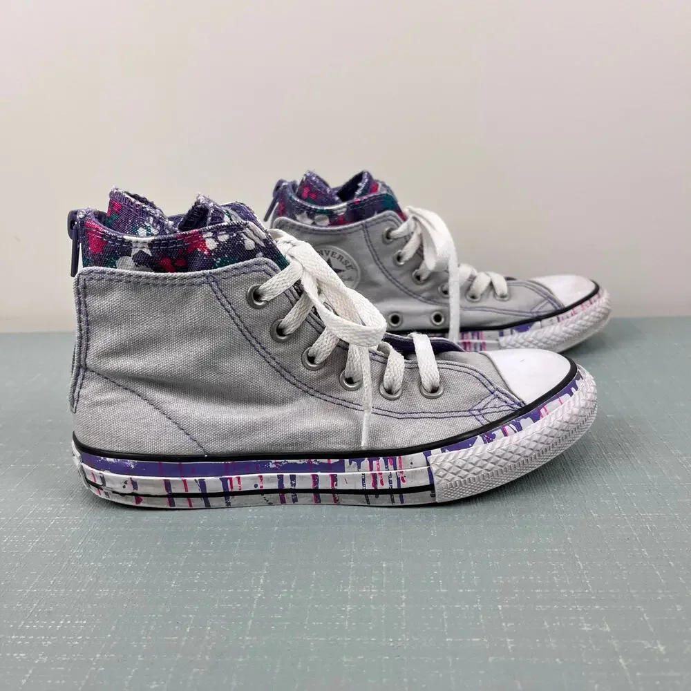 Converse Chuck Taylor All Star High Top Sneakers Lucky Stone Gray 1